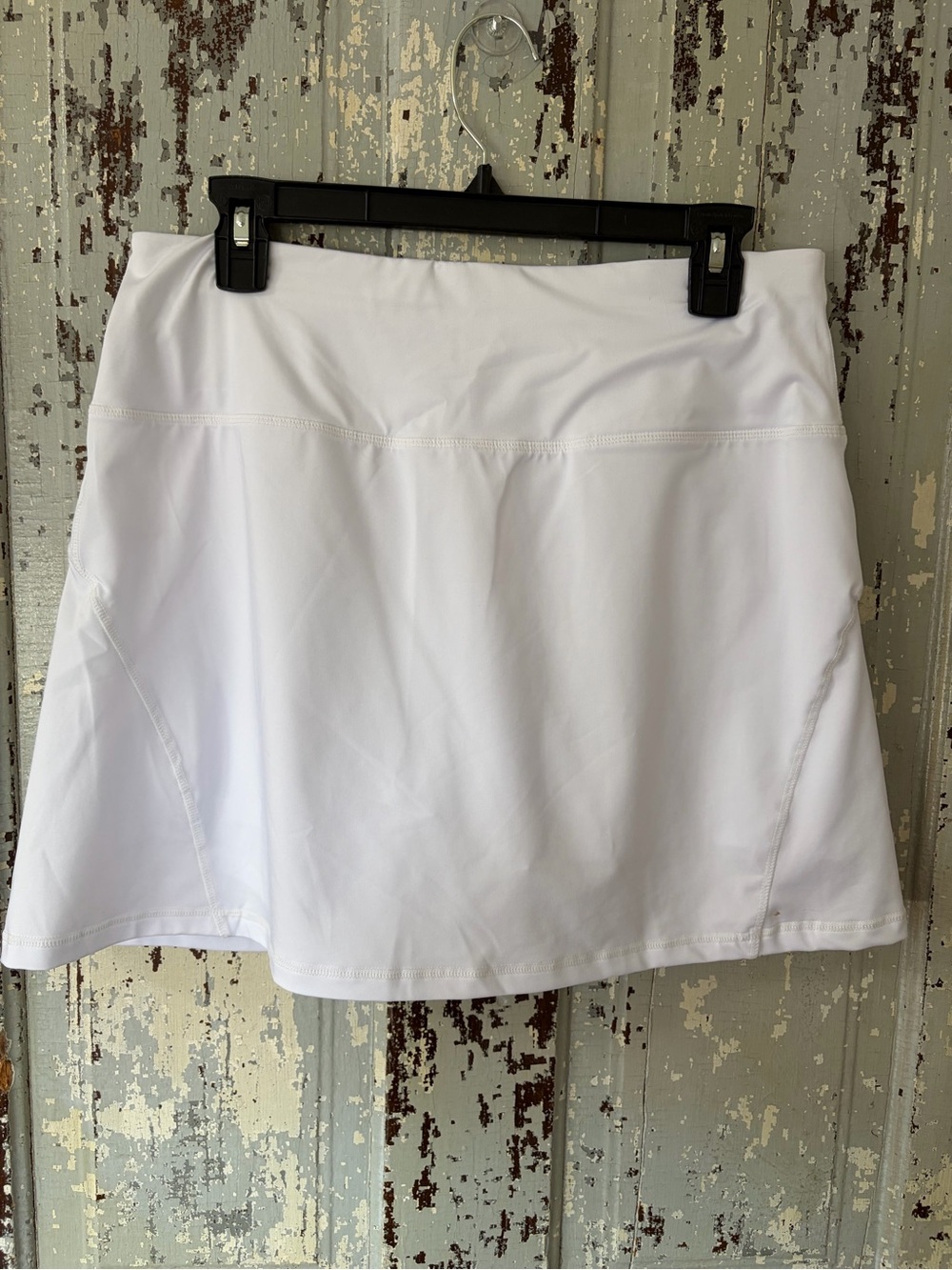 White Athletic Skirt with built in  shorts